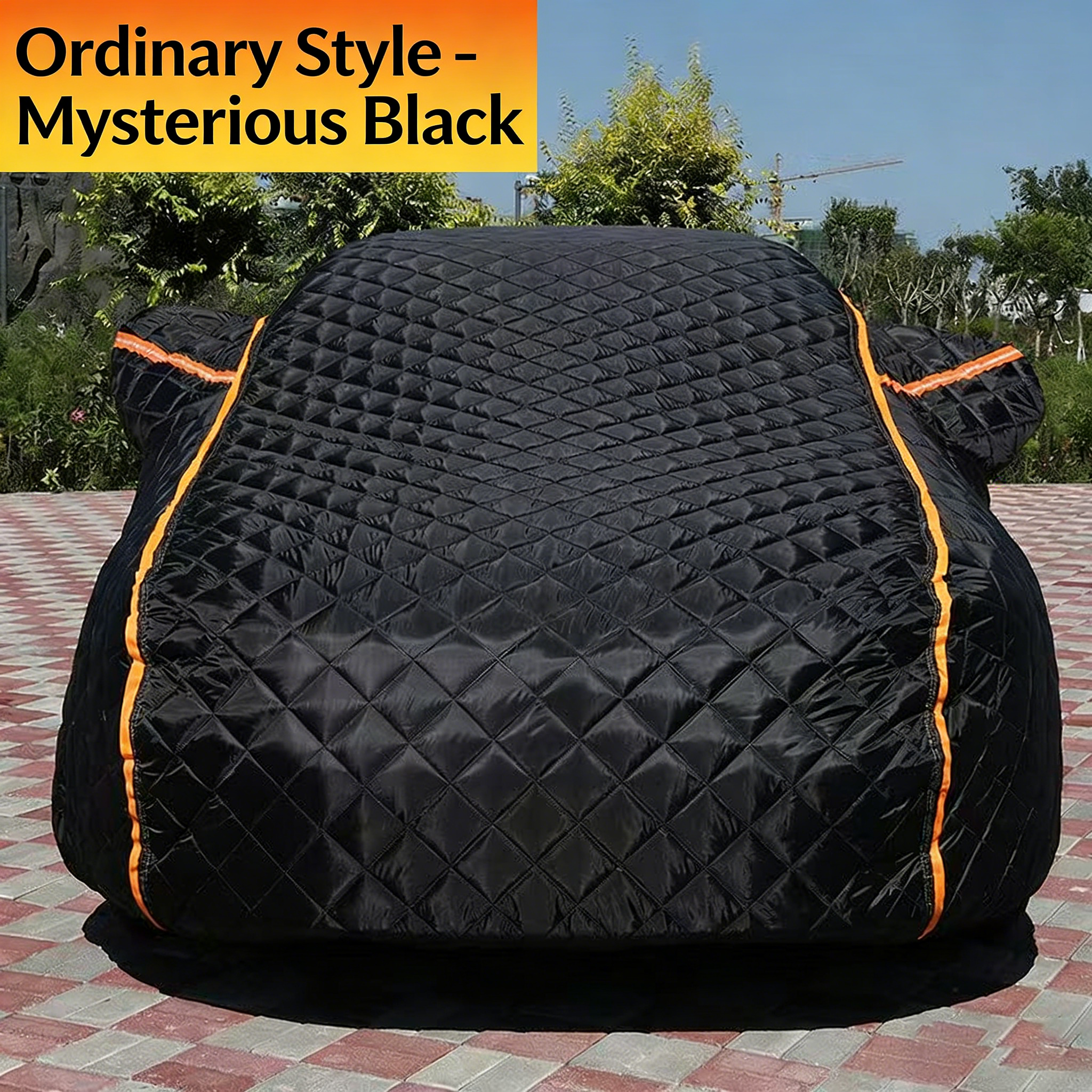 Full-coverage car cover - Hail protection